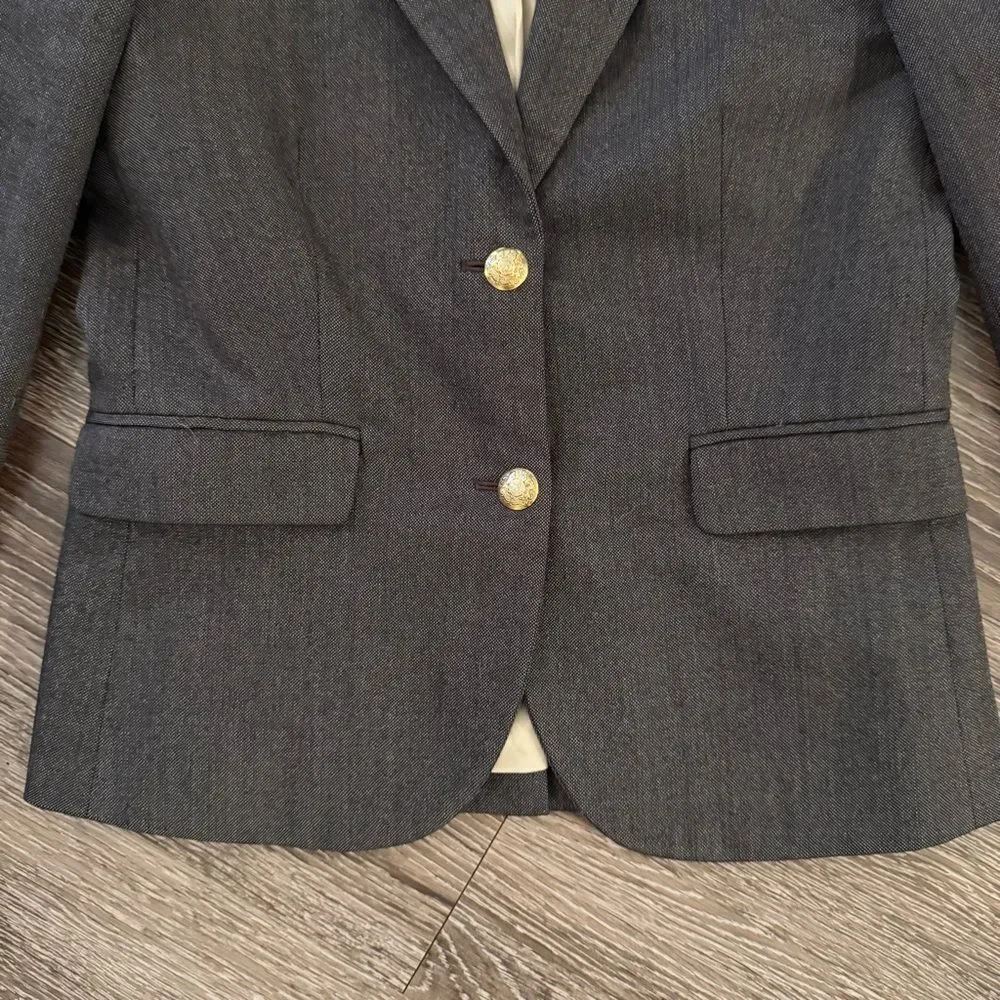 J. Crew Wool Schoolboy Blazer